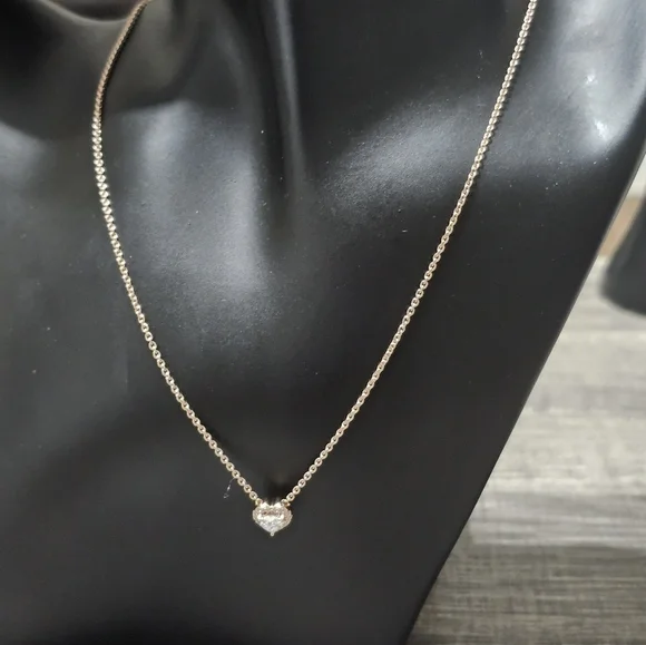 Authentic Pandora Sparkling Heart Collier Necklace - Picture 2 of 10